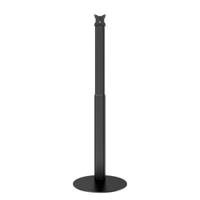 China Metal Height Adjust VESA Swivel Tablet Stand Holder Photo Booth Stand Tablet Floor Stand for sale