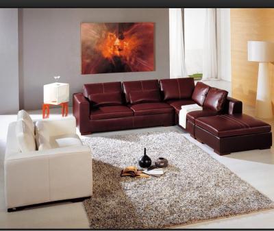 China Sectional combination L shape living room set adjustable modern contemporary Italian genuine leather corner sofa (the other) for sale