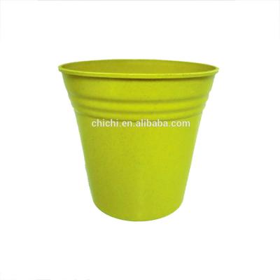 China Eco-friendly Lightweight Bamboo Flower Pots Fiber Plant Pot Nursery Seedlings Pot for sale