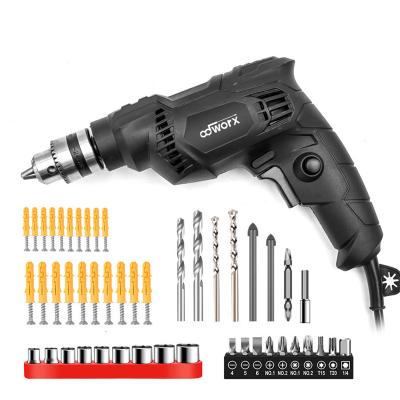 China LED Operate ODWORX Light Power Tools 580W Attached Electric Impact Drill Machine With Accessories for sale