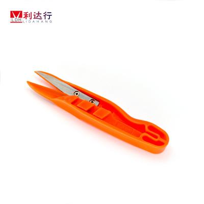 China Durable Handle Orange Color Head-wrapped Safety Wire Scissors Color Box Packed Brand Name Master Wire Cutter Trimmer for sale