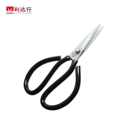 China Embroidery 17 cm Industry Scissors Sewing Tool LDH-W3 Leather Cutter Scissors for sale