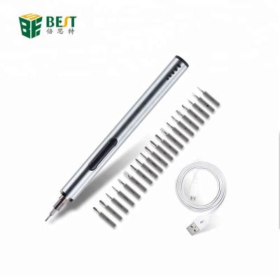 China Mobile Phone Professional One Man One Screwdriver Magnetic Power Electric Rechargeable Cordless For Cell Phone Repair for sale