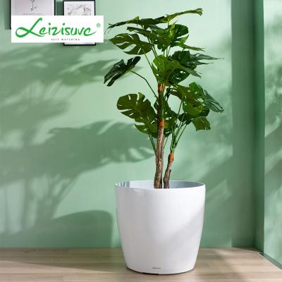 China Modern Leizisure Wholesales Self Watering Indoor Plant Pots Decorative Flower Pot For Plant And Flowers for sale