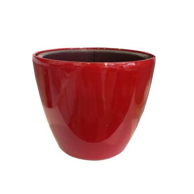 China CLASSIC Coloful Soft Glossy Smart Self Watering Flower Pots for sale