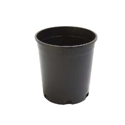 China Modern Black Gallon Pot 1#2#5# For Nursery Garden Plastic Flower Pots for sale