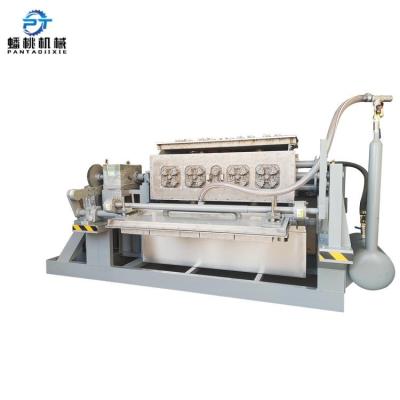 China EGG FACTORY Best Quality Small Egg Tray Beater Line Egg Tray Making Printing Machine for sale