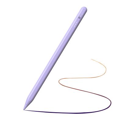 China Tilt Enable Factory Wholesale Aluminum Capacitive Touch Active Stylus Pen Pencil With For iPad Pro iPad Tablet Palm Rejection Stylus Pen for sale