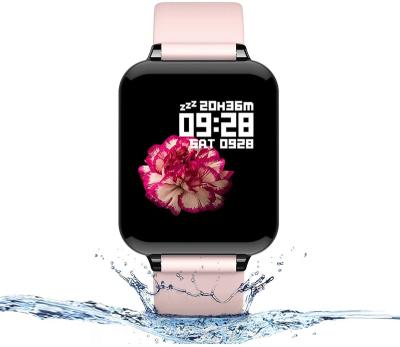 China B57 Touch Screen Smart Bracelet, 2019 Best Sport Data Tracking Heart Rate Monitor B57 Smartwatch Watch IP67 Compatible For IOS Android Phone for sale