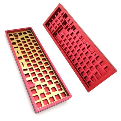 China Aluminum Mechanical Keyboard Case/ CNC Keyboard Case/ Mechanical Parts/Plate/Weight/Top/Bottom for sale