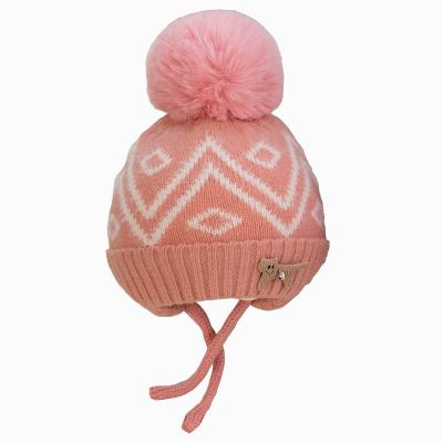 China JOINT High Quality Custom Jacquard Embroidered Knitted Beanie Hat for sale