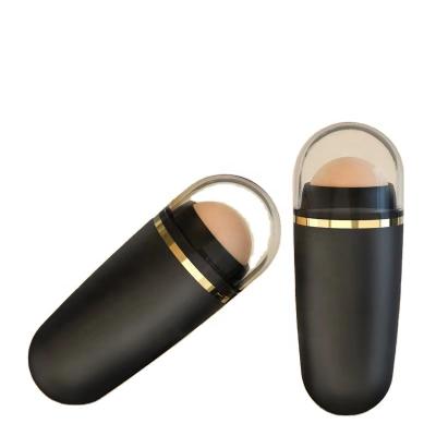 China Reusable Volcanic Facial Stone Oil Absorber Strong Oil-absorbing Skin Care Tool Face Roller for sale