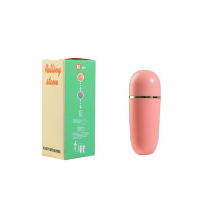 China New Strong Oil-absorbing Makeup Roller Oil Absorber Stone Reusable Volcanic Facial Roller Oil-absorbing roller for sale