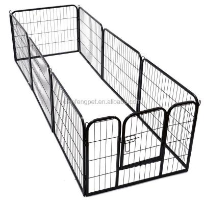 China Durable 8 Panel Large Outdoor Steel Iron Dog Playpen for sale