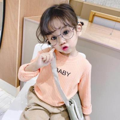 China C009 Breathable Kids Long Sleeve T-shirt Cotton Autumn Tops Children's Clothing for sale