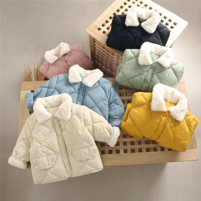 China C006 Children breathable clothing warm winter down jacket Cotton-padded children coat wholesale price for sale