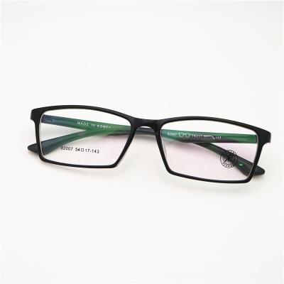 China Korea Wholesale TR 90 Fashionable New Glasses Frame Light Optical Glasses Frames for sale