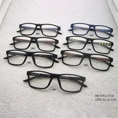 China TR Frame Glasses Unisex Optical Professional Square Manufacturer Full Frame Glasses for sale