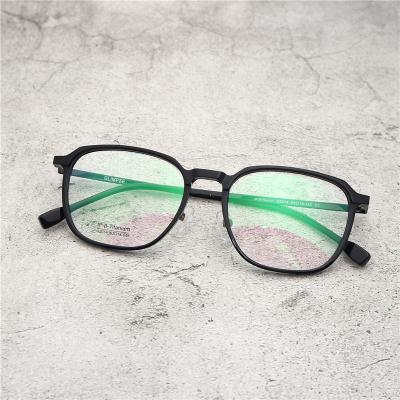 China 2019 Optical New High Quality Acetate Frame With Lightweight Titanium Arms Glasses Unisex for sale