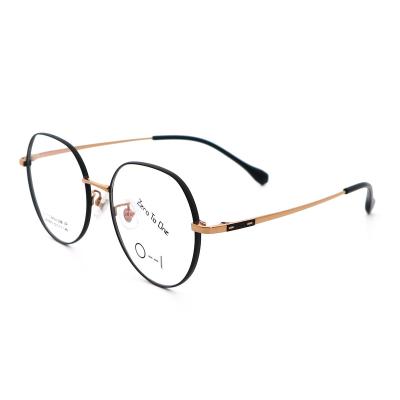 China New Design High Quality Titanium Optical Eyewear Glasses Retro Retro Optical Eyewear for sale