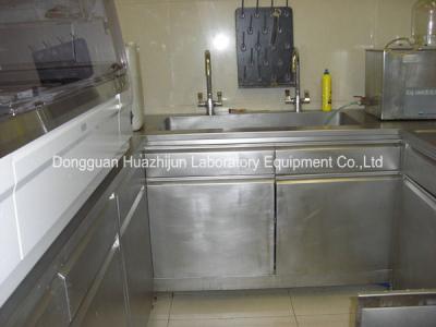 China Custom Made Stainless Steel Lab Furniture Full SS Structure High Durability for sale