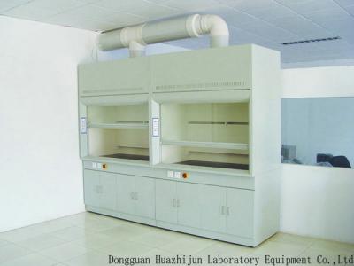 China School / Hospital Lab Steel Fume Hood 2.35m Height Epoxy Coated Surface for sale