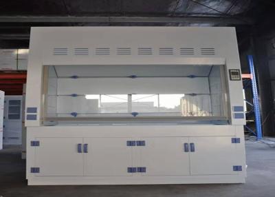 China Agricultural Lab PP Fume Hood 8 - 10mm White Worktops 220V Power Sockets for sale