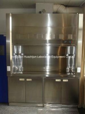 China 1750m3/h Airflow Chemical Fume Hood , SS Lab Exhaust Hood Low Noise Level for sale