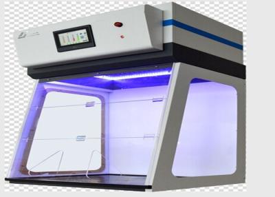 China Chemistry Lab Ductless Fume Hood Benchtop All Steel Material LCD Touch Screen Control for sale