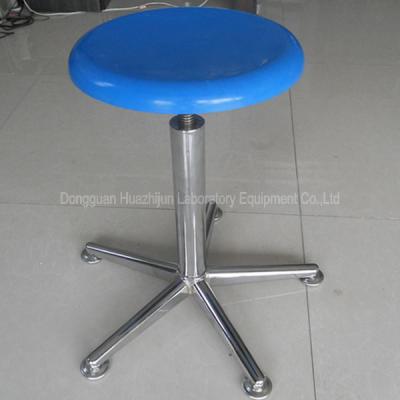 China Round FRP School Laboratory Chairs And Stools , Lab Bench Chairs Stain Resistant for sale