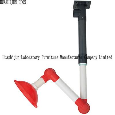 China 3 Joints Tabletop Laboratory Fume Extraction Arms Red / White For Contral Systems for sale