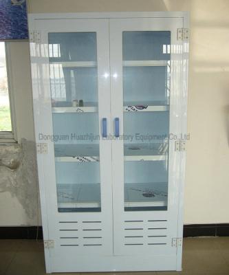 China Gabinetes de almacenamiento del laboratorio de los PP, gabinetes anticorrosión del laboratorio con las puertas de cristal en venta