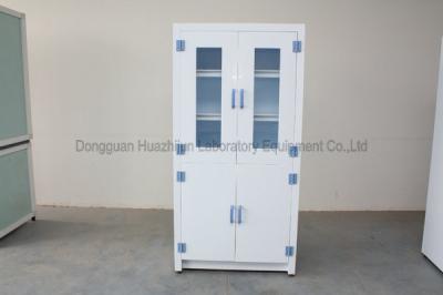 China Durable Medical Storage Cabinets 2 Doors Galvanized Steel Adjustable Feet for sale