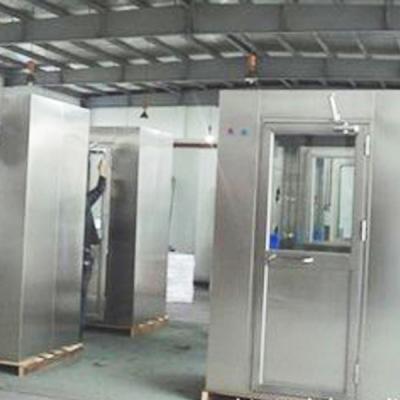 China Stainless Steel Air Shower Room 15 - 20M/S Air Velocity SGS Certificated for sale