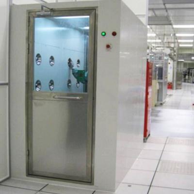 China Cold Rolled Plate Air Shower Room Automatic Single / Double Door Type for sale