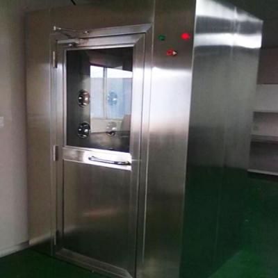 China Interlock Air Shower Room And Pass Thrus Automatic / Manual Door 15 - 20M/S Air Velocity for sale