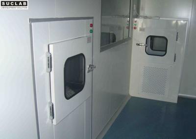 China Ventilation System Air Shower Pass Box Efficient In Cleanroom Laboratory for sale