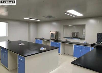 China Professional Steel Lab Furniture , Food / Chemical Lab Design Casework for sale