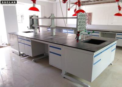 China Tamaño y color modificados para requisitos particulares álcali ácido anti de acero de los muebles del laboratorio de la química de la escuela en venta