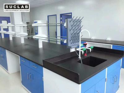 China Puesto de trabajo azul del laboratorio del gabinete de almacenamiento del color para el uso del recinto limpio en venta