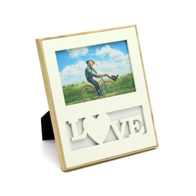 China Eco-Freindly Customized New Design Collage Girlfriend Romantic Love Photo Frame for sale