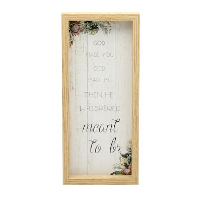 China Eco-Freindly Good Quality Large Photo Frame Custom Home Decoration Durable Wooden Photo Frame for sale