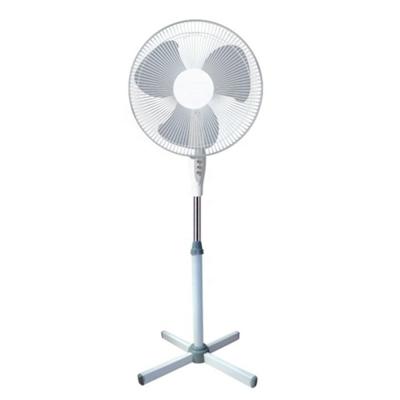 China 16 Inch Modern Home Use Floor Stand Fan Cheap Price Stand Fans Base Stand Low Noise Cross Fan for sale