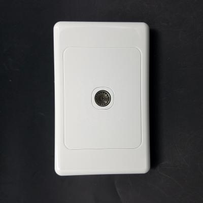 China New Australia copper PC + SAA and New Zealand wall switch and socket. 118x74 TV socket for sale