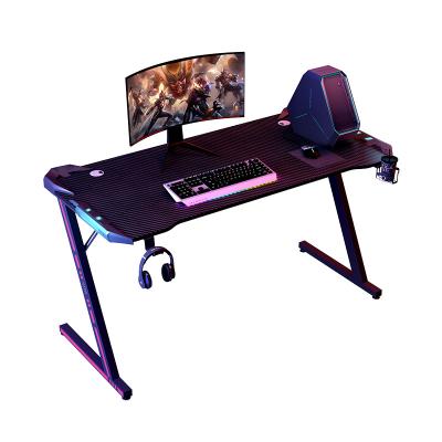 China Rough Carbon Steel Support Light Computer Gaming Household Desks Wholesale Customization E-sports Desks for sale