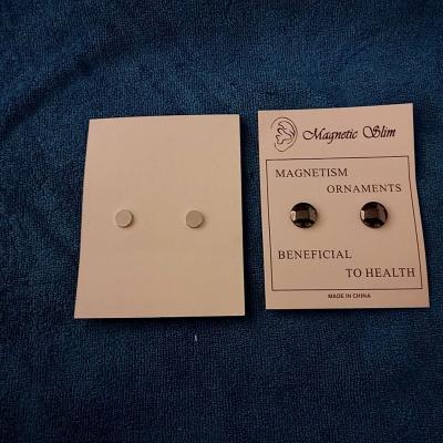 China Bio Magnetic Earring Studs/Magnet Health Care Weight Loss/Slimming Acupoints Stud Earring Stimulating Magnetic Therapy for sale