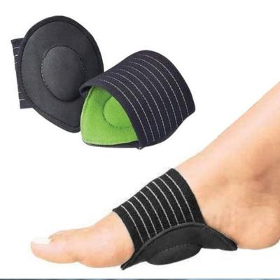 China Daily Use Fasciitis Compression Cushioned Support Sleeve Flat Foot Arch Support Insert Orthotics Insole for sale