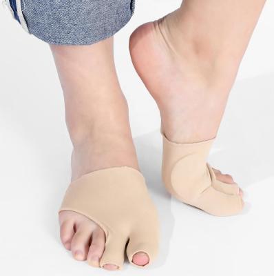 China Toe Guard Bunion Relief Sleeve Big Toe Bone Corrector with Gel Toe Spacers for Hallux Valgus Foot Pain Relief for sale