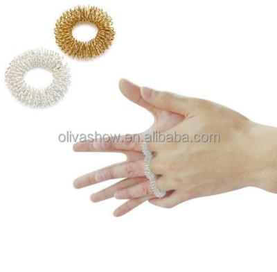 China Body Finger Massage Ring Acupressure Acupuncture Rings Health Care Body Massager for sale