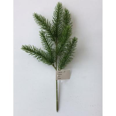 China Hot Selling Artificial Christmas Decorative Christmas Pine Needle Floral Picks for sale